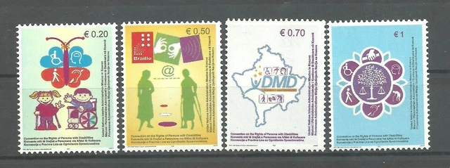 KOSOVO-Konvention über die Rechte von 2007 SET postfrisch