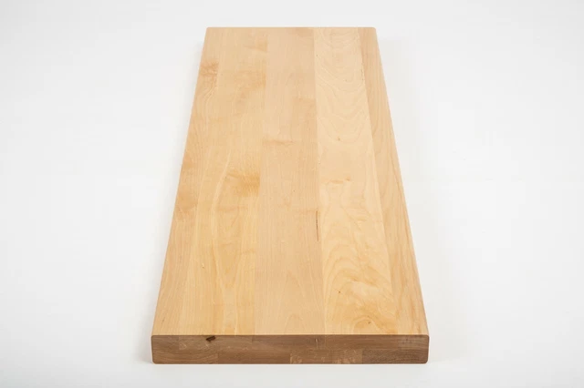 Scala ripiano davanzale betulla select 4 cm laccato chiaro