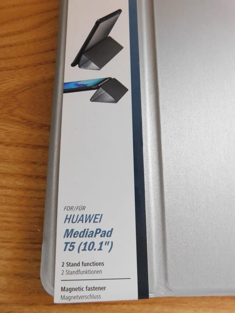 Hama Tablet Schutzhülle Cover Case für HUAWEI MediaPad T5, Silber/Grau 10.1 Zoll 2