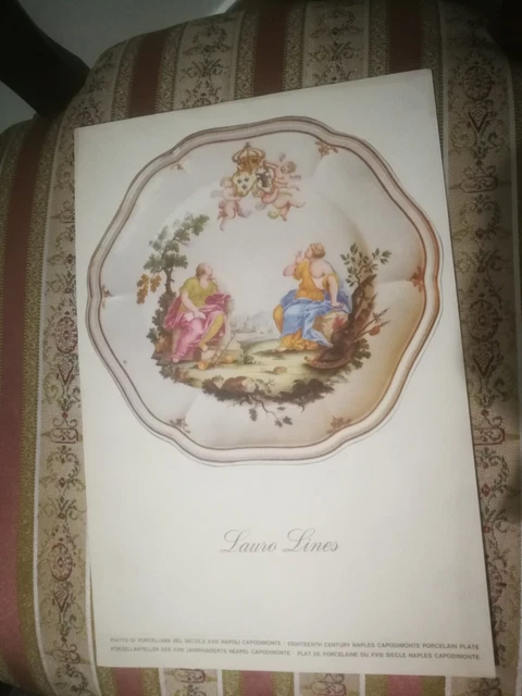 Menu da Crociera Linee Lauro - Vintage-