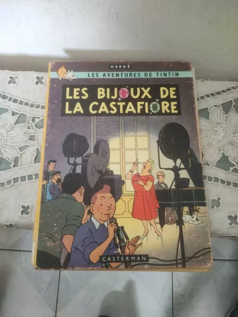 Bd Tintin Les Bijoux De La Castafiore Danel 1963