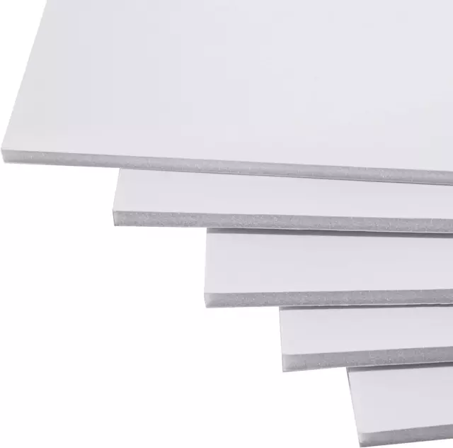 Schaumstoffplatte 5 mm, A4, weiß, 20er Pack