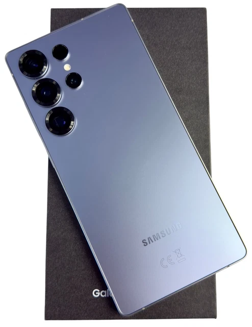 SAMSUNG GALAXY S25 Ultra 256GB Unlocked Dual Sim Silver Blue £