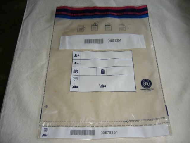 Safebag Sicherheitstaschen | Wertsachen | 175 X 255 Mm | 70 µm | Art