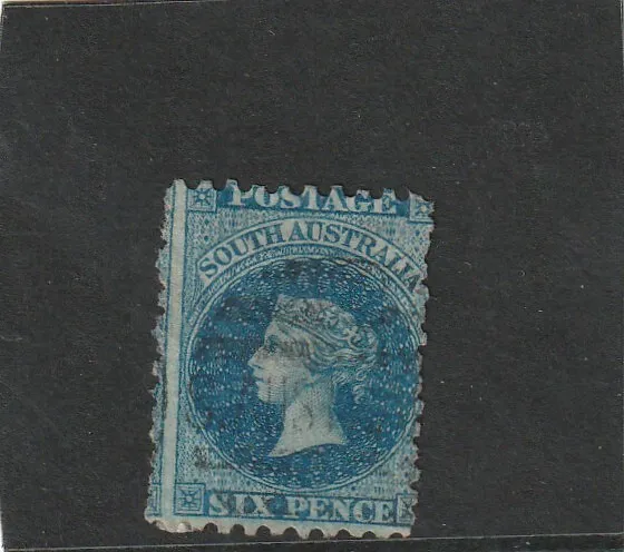 South Australia,  Queen Victoria, Six Pence,   As Shown