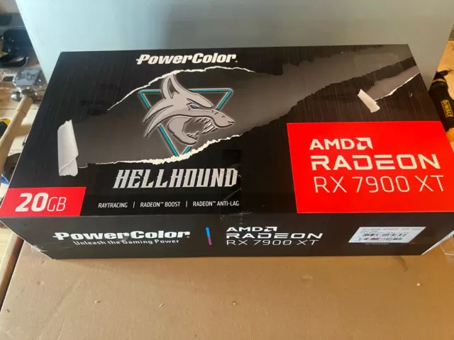 PowerColor Hellhound Radeon RX 7900 XT 20GB GDDR6 PCI 4.0 ATX Video Graphics ...