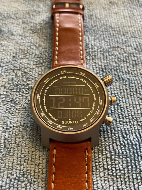 Suunto Men's Watch Elementum Terra with Brown Leather Strap - DISCOUNTED!!