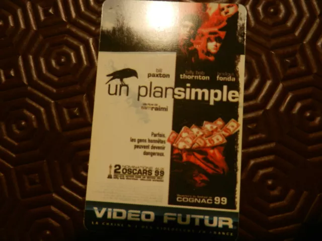 N° 74  Video Futur - Carte  Collector -   Un Plan Simple    -  Etat Luxe