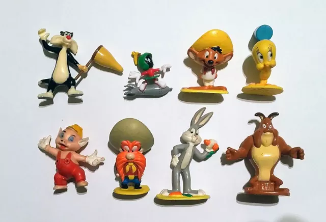 Looney Tunes Vintage Rubber Figures Set Warner Bros - Figurines Collectibles