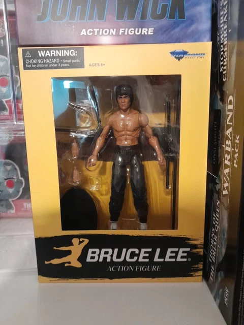 Figurine Bruce Lee – Movie Gallery – PVC – Diamond Select – Neuve Sous Blister