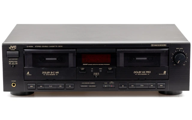 Platine Cassette Onkyo TA-RW211 Double Lecteur Argent – Révisé Avec Garantie 1 An (Hi-Fi, Dolby B/C)