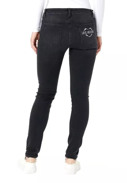 Love Moschino Pantalone Jeans - Nero Wq38758S3846 Donna