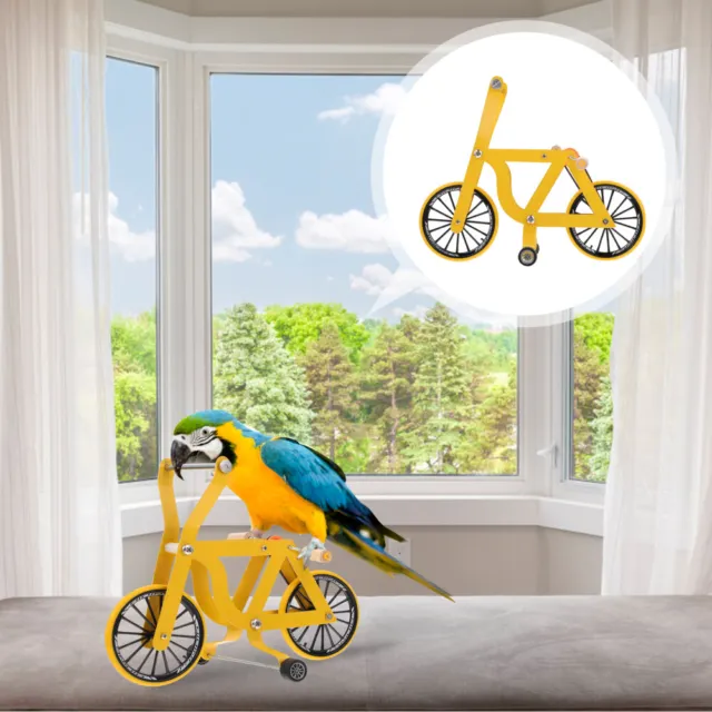 Papagei Fahrrad Vogel Spielzeug Für Training Langen Schwanz