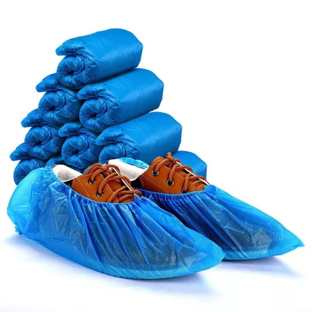 Bulk Packs Shoe Covers Disposable Non Slip Premium Waterproof for Home Hotel