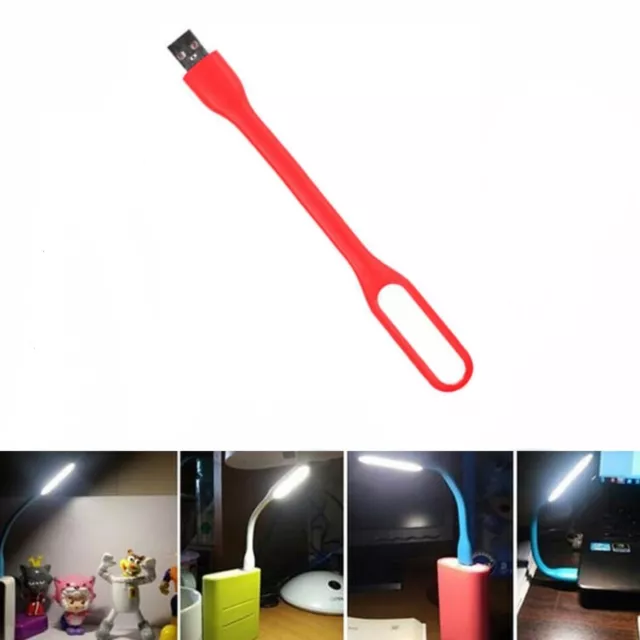 Lampadina Da Lettura Flessibile Usb Led Luce Notturna Per PC Laptop Power Bank