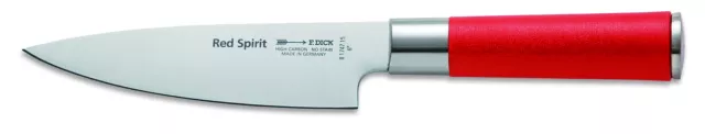 F. DICK Kochmesser, Küchenmesser Red Spirit (Messer mit Klinge 15cm)