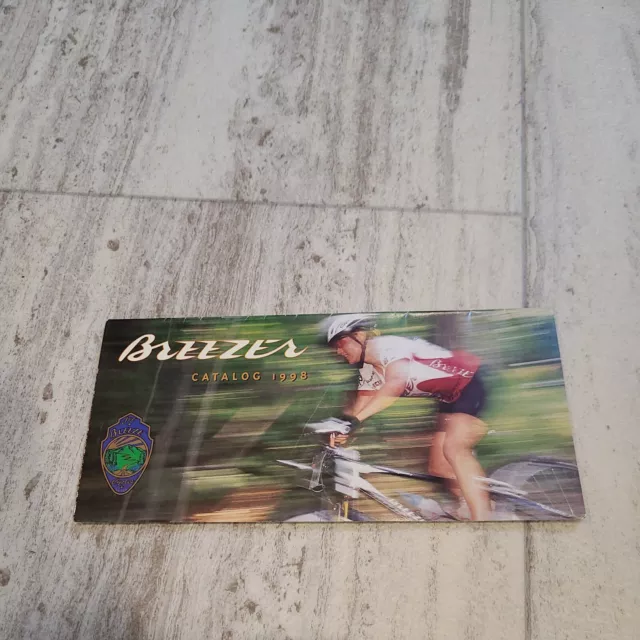 Breezer Bicycles Catalog 1998 Fold Out Tornado Lightening Jet Stream Twister