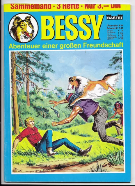 Bessy Sammelband mit Bessy Nr.651, 70, 72 (Zweitauflage) - TOP Z1 BASTEI COMIC