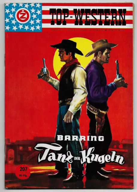  Top Western  Nr. 207 Tanz der Kugeln von Geo Barring ab 1962 aus Sammlung