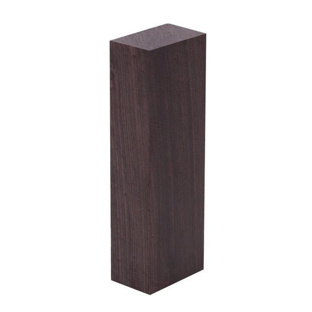 Ebony Lumber Blanks Handles Timber DIY Craft Wood Handle for Musical Instruments