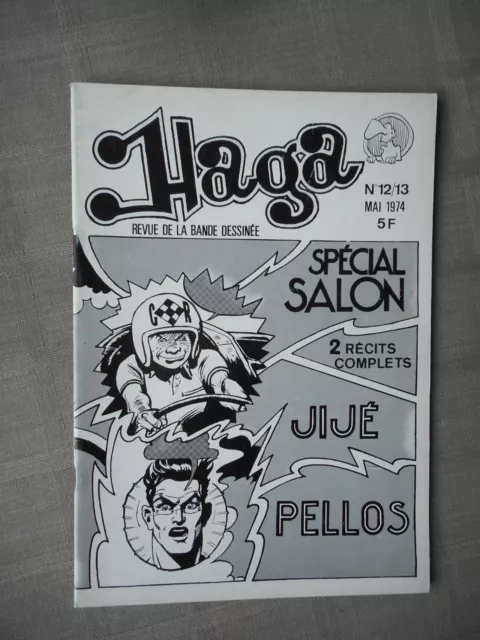 Haga No 12/13 May 1974 Jijé Pellos IN Good Condition/Very Good Condition