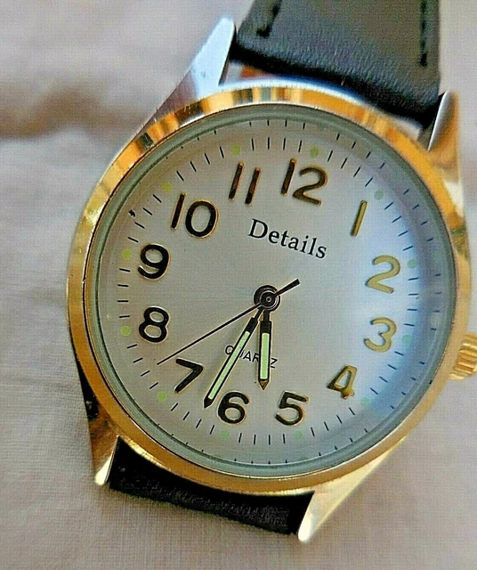 Montre Dame Gérard De Réaumont Vintage – Cadran Miroir Doré, Boîtier Acier 7mm, Mouvement Quartz Japonais
