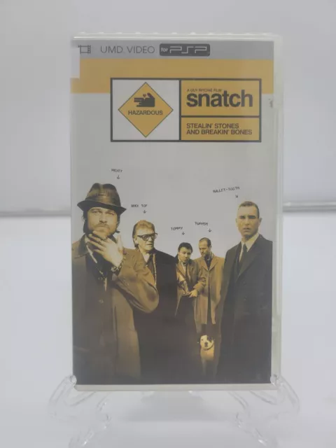 Snatch (UMD, 2005) Sony PSP - Brad Pitt Guy Ritchie Jason Statham Movie