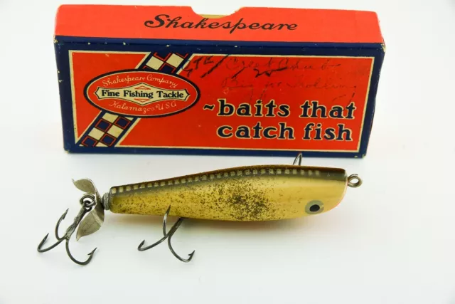 VINTAGE SHAKESPEARE DALTON Special Silver FLash Antique Fishing Lure in Box  JW2 $2.30 - PicClick