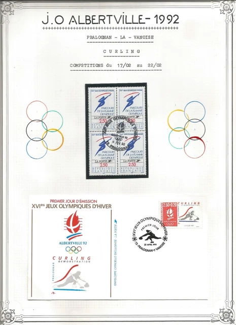 Jeux Olympiques Albertville 1992 - France Télécom - Pin's Ou Objet Collection JO