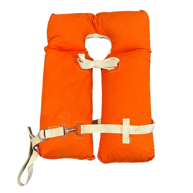 VINTAGE ADULT LIFE Jacket/Buoyant Vest model AK1 Type US Coast Guard