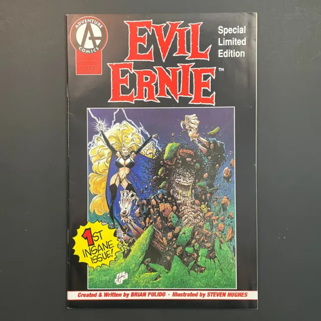 Evil Ernie Special Limited Edition 1 Lady Death Adventure Comics 1992 Pulido