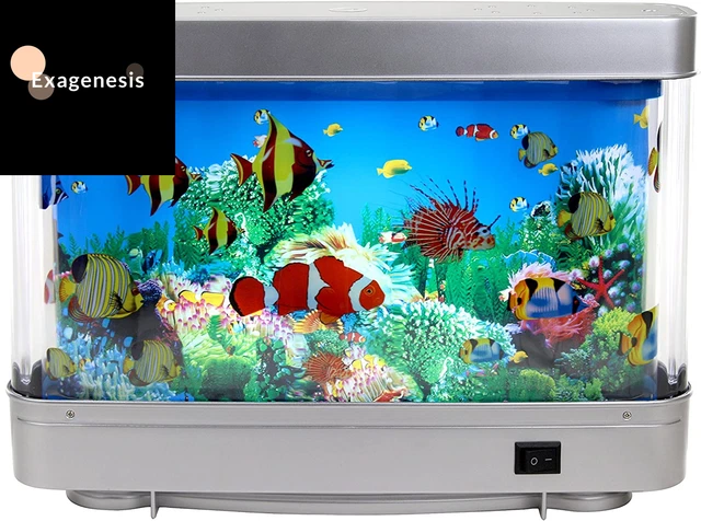 Lightahead Artificial Tropical Fish Decorative Sensory Aquarium Lamp Virtual Oc