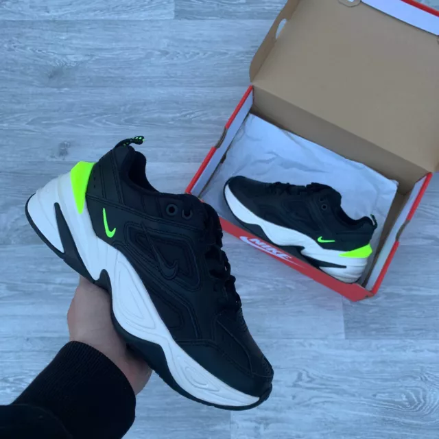 NIKE M2K TEKNO scarpe da ginnastica plateau da donna nero