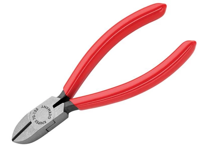 Knipex Diagonal Cutters PVC Grip 125mm KPX7001125