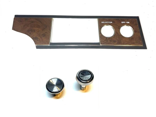 NOS 1969 Mercury Am Radio Récepteur + 8-Track Tiret Modification Kit C9MY 18805