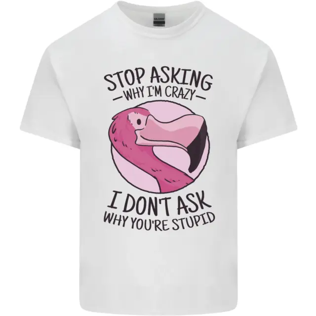 Crazy Stupid Funny Sarcastic Slogan Sarcasm Mens Cotton T-Shirt Tee Top