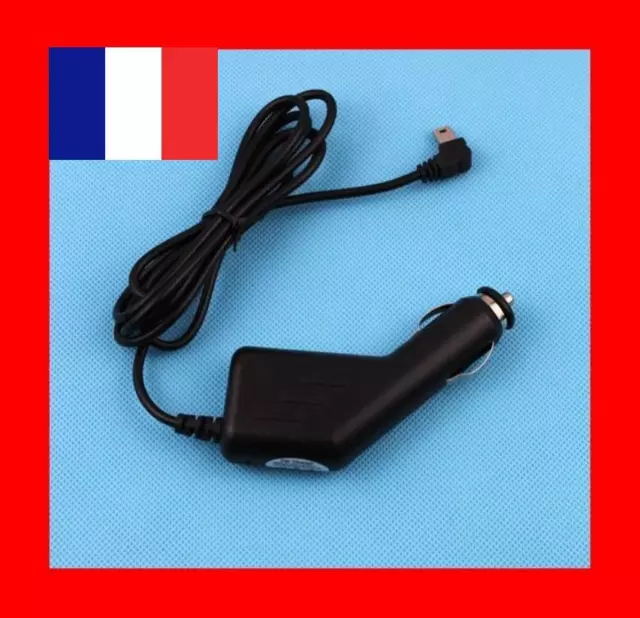 ★★★ CHARGEUR Voiture 12/24V Allume Cigare 2A ★ Pour Navigon 43xx SERIE Mini USB