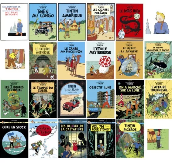 Moulinsart Tintin Title Cover Poster Collection Official 50x70 BUY INDIVIDUALLY