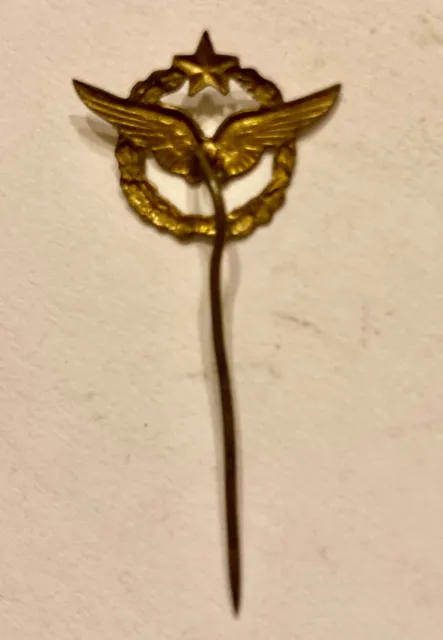 épingle à cravate ,insigne brevet de pilote armée de l'air ,décoration TIE PIN - 2