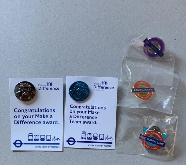 LONDON UNDERGROUND PIN badge lot trains railway Rail transport £40.00 ...