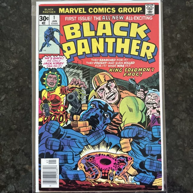Black Panther #1 1977 Key Marvel Comic Book 1st Ongoing Black Panther Title