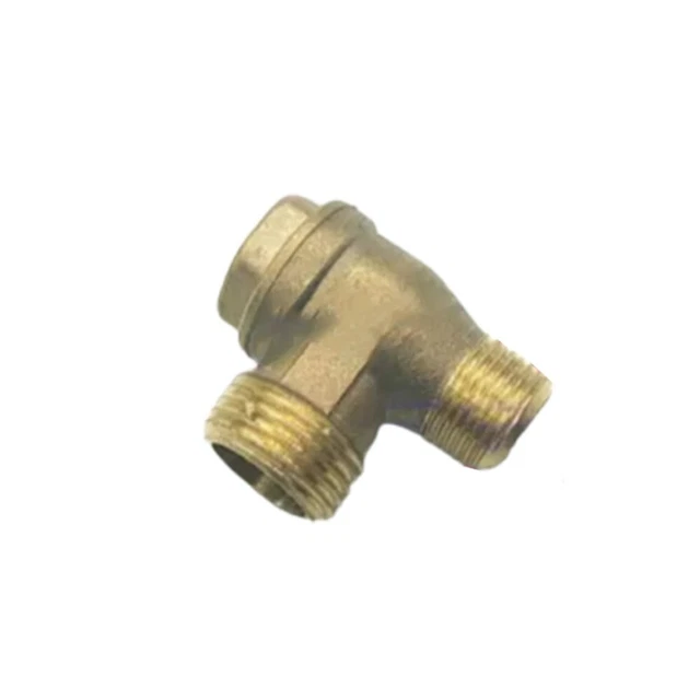 Clapet Anti-retour Mâle En Laiton Pour Compresseur D'air – 2 Ports, Filetage 20x16 Mm Ou 16x14 Mm