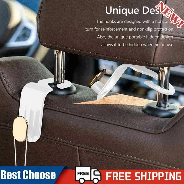 Gancio universale sedile posteriore auto poggiatesta interno organizer supporto appendiabiti portaoggetti