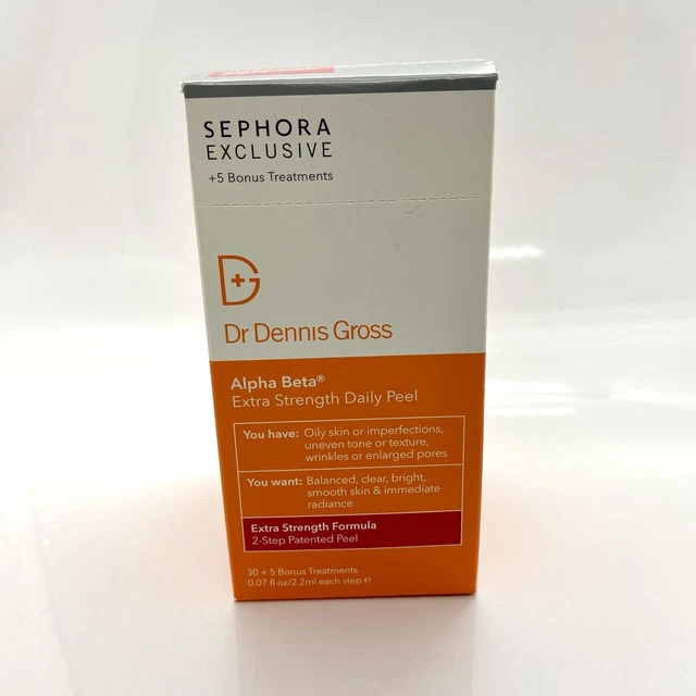 Peeling diario Dr. Dennis Gross Alpha Beta fuerza extra 35 tratamientos Sephora