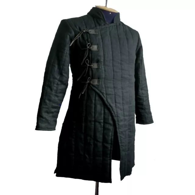 Gambeson mens Medieval Armor Renaissance costume thick padded Aketon jacket