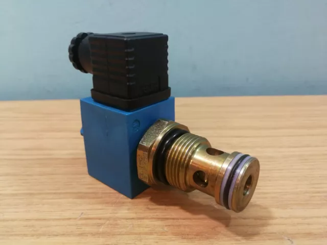 Valvola poppet cartuccia idraulica EDI N/C flusso inverso alimentata OD15031737 24 V *