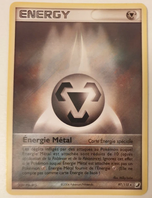 Pokémon Carte Energie Métal 97/115 Ex Forces Cachées Française FR