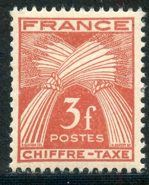 Stamp / Timbre De France Taxe Neuf Sans Charniere N° 73 **