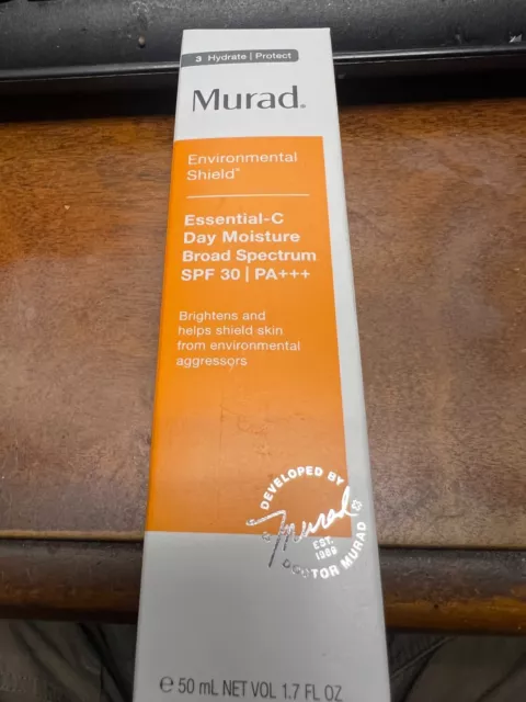 Murad~Environmental Sheild Essential-C Day Moisture BS/SPF30 y PA+++~1,7 oz~NUEVO EN CAJA