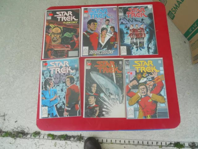 Star Trek Comic Collection BUNDLE OF 22 DC BAGED/BOARDED SEE PIC